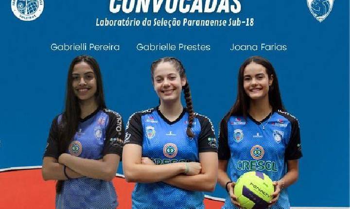 Atletas de SH são convocadas para laboratório de Seleção Paranaense de Voleibol