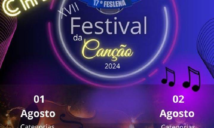 Nesta quinta e sexta tem Festival da Canção em Santa Helena