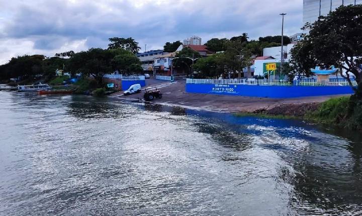 Nível do Rio Paraná está subindo