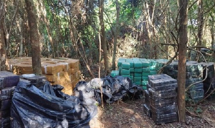 Polícia Federal apreende mais de 5,5 toneladas de maconha em Santa Helena