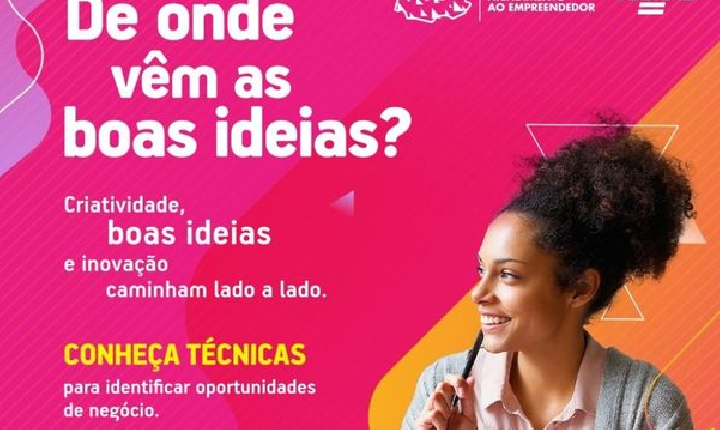 Sebrae e Acisa promovem palestra sobre origem de ideias para empreendedores