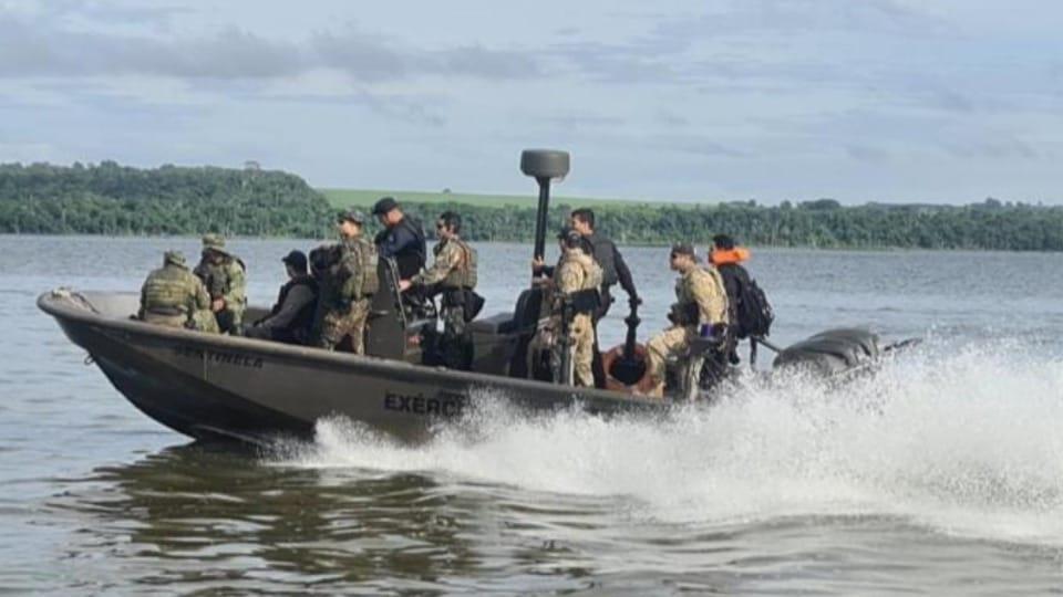 Força Tarefa realiza nova série de destruições de portos clandestinos no Lago de Itaipu