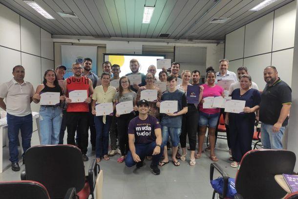 Curso Projeto Mega teve encerramento e premiação a alunos que se destacaram