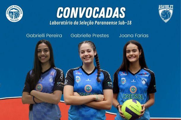 Atletas de SH são convocadas para laboratório de Seleção Paranaense de Voleibol