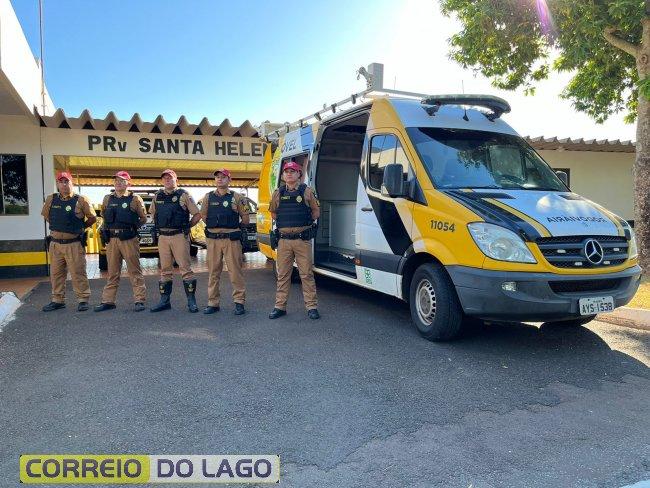 Polícia Rodoviária Estadual de Santa Helena inicia ‘Operação Natal 2023’